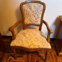 Poltrona vintage imbottita
