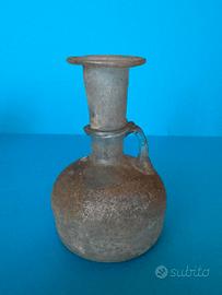 Vaso in vetro  "Scavo" di Murano