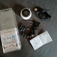 Cassa portatile bianca Music Ball PURO