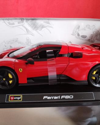 FERRARI F80 ROSSA BBURAGO 1:18 