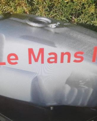 serbatoio motoguzzi le  mans in acciaio 