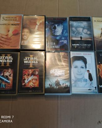 Video cassette vhs originali vari generi