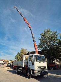 Iveco Eurocargo 120E18 Ribaltabile e Gru Benelli