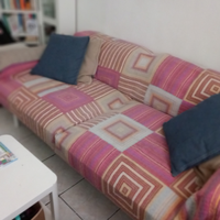 Divano tre posti che diventa anche letto singolo