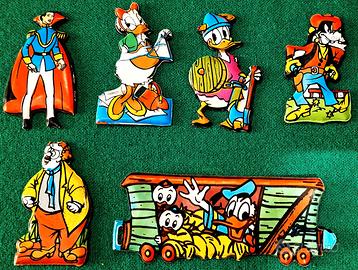 Lotto di 6 diverse - FIGURINE PLASTECO FORMAGGINO