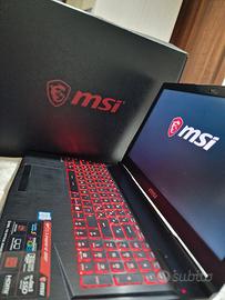 Notebook da gaming MSI