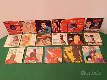DISCHI 45 GIRI IN VINILE ORIGINALI D'EPOCA