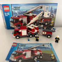 Autopompa pompieri Lego City 7239 - camion pompier