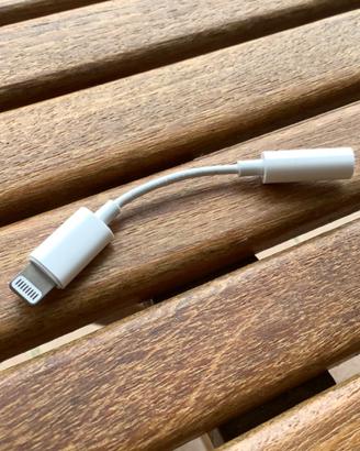 Adattatore da Lightning a jack ORIGINALE APPLE