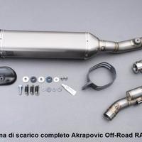 Sistema scarico Akrapovic RACING KXF 250 2004 2008
