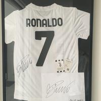 T-shirt autografata Cristiano Ronaldo CR7