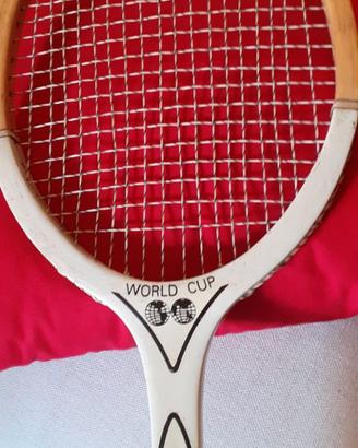 Racchetta tennis world cup vintage