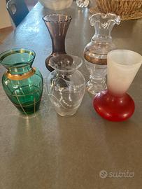 Set di 5 vasetti vintage
