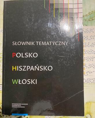Dizionario tematico polacco-spagnolo- italiano
