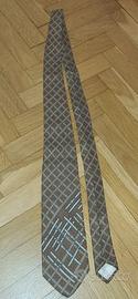 Cravatta vintage marrone cinghie
