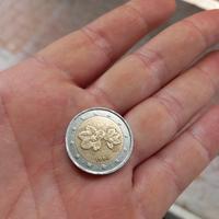 Rara moneta finlandese da 2€ del 1999