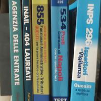 libri test concorso Inps Inail agenzia
