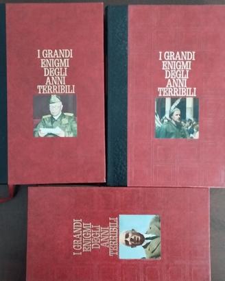 3 vol. storici anni 1943/45 "i grandi enigmi..." 