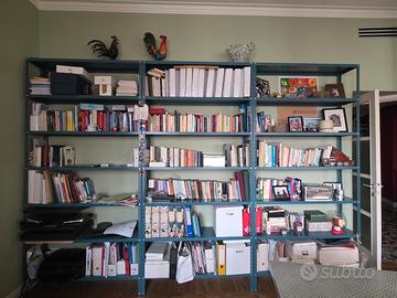 libreria stile industriale splendido colore