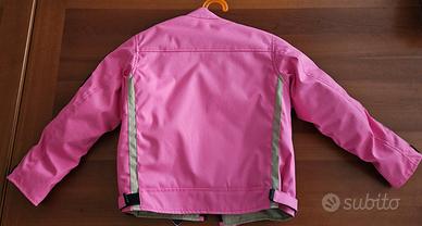 Giacca moto bambina tg. 8 anni