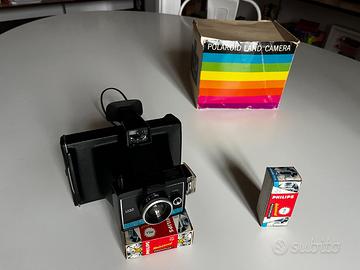 Polaroid Colorpack II Land Camera con scatola e Fl