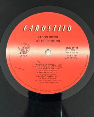 Vinile Vasco Rossi c'è chi dice no 