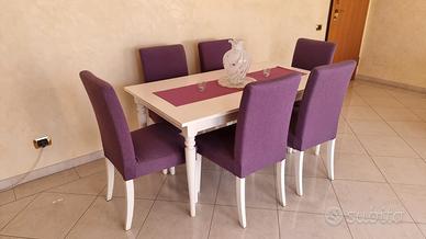 Tavolo Allungabile con 6 Sedie ROSENTORP BERGMUND