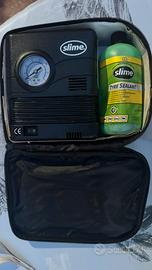 Kit Gonfiaggio Riparazione Pneumatici Slime Smart