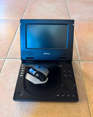 Lettore dvd/MPEG4 portatile, dvx884