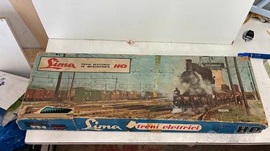 Trenino elettrico vintage Lima HO anni 60