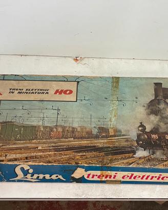 Trenino elettrico vintage Lima HO anni 60