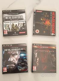 Metal Gear Solid 4 V HD Collection Lotto PS3 ITA