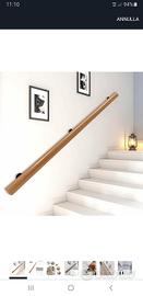corrimano in legno 