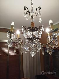 Lampadario in stile barocco