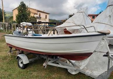 Barca con motore