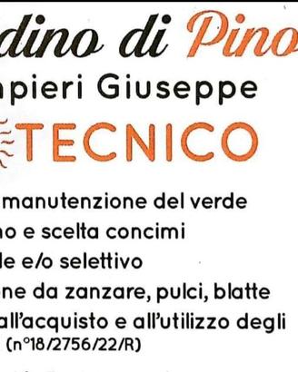Agrotecnico  -  Giardiniere