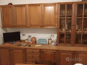 Mobile cucina in rovere