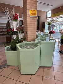 Espositore fiori recisi refrigerato Fior d'Acqua