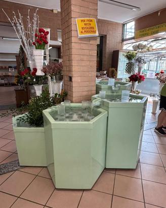 Espositore fiori recisi refrigerato Fior d'Acqua
