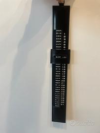 CALENDARIO PERPETUO PELLE VINTAGE SCORREVOLE RARO