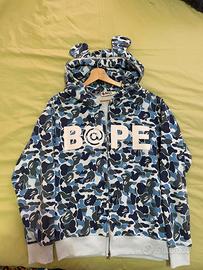 Felpa full zip Bape taglia S