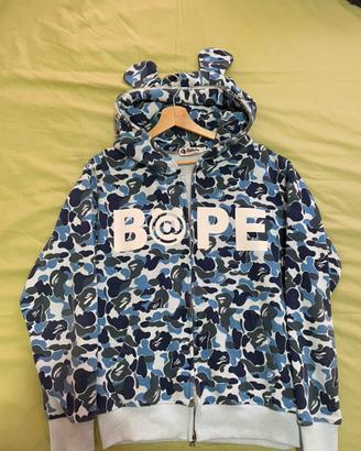 Felpa full zip Bape taglia S