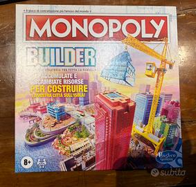 Monopoly builder gioco da tavolo, nuovissimo