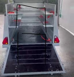 CARRELLO RIMORCHIO CRESCI PT6F PER TRASPORTO GOKAR