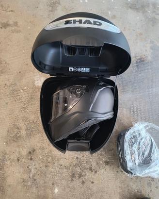 Bauletto Moto Top Case Shad SH26 Nero 26 Litri