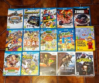 Collezione Videogiochi Nintendo WII & WII U NUOVI