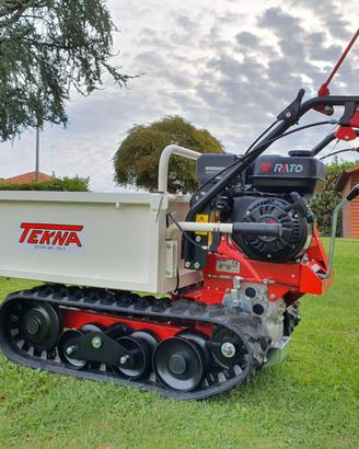 Portata Kg.350 cingoli con basculante