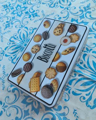 Barattolo di latta "biscotti"