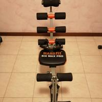 ellittica cyclette e panca addominali