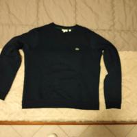 felpa Lacoste 16 anni taglia XL blu scuro 